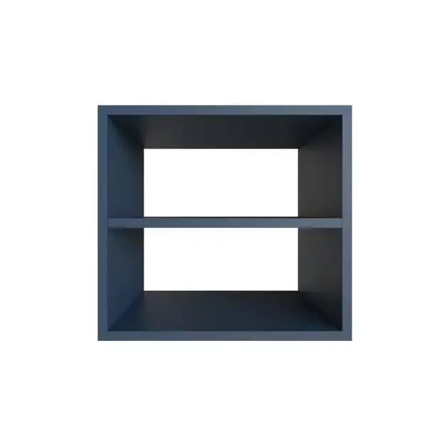 Conjunto 3 Nichos Prateleira Para Quarto Infantil Azul - Imagem 5