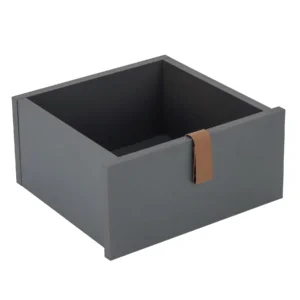 Gaveta Grafite para Nicho com Puxador