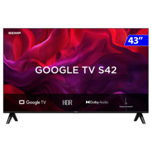 TV 43P SEMP LED GOOGLE TV ANDROID FULL HD
